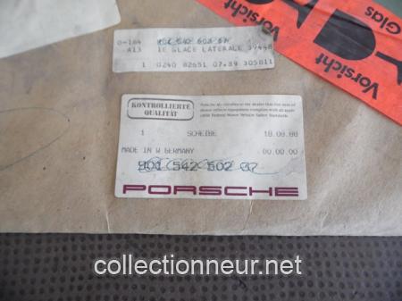 VITRE CUSTODE PORTE DROITE 91154251200 PORSCHE 911