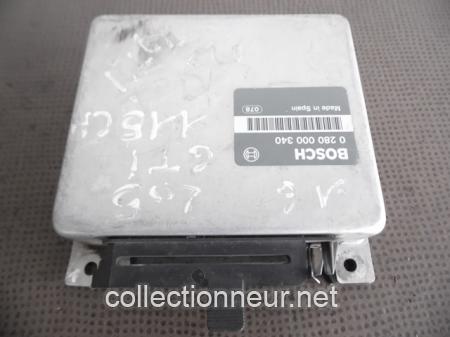 CALCULATEUR MOTEUR 0280000340 PEUGEOT 205 1,6 GTI 115 CV