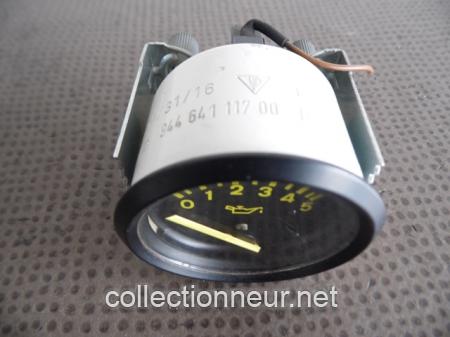 MANOMETRE PRESSION D’HUILE 94464111700 PORSCHE 944