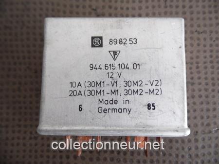RELAIS 94461510401 DOUBLE MOTOVENTILATEUR PORSCHE 944