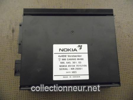 AMPLIFICATEUR AUDIO 98664530103 PORSCHE BOXSTER 986