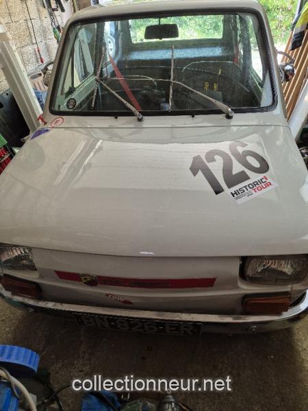 Fiat Abarth 126 année 1978 avec 58000 kms (Préparation \\